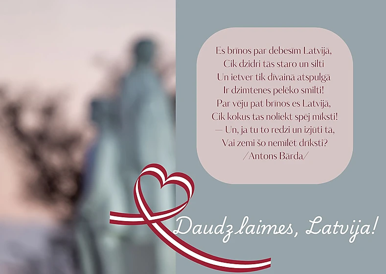 Daudz laimes, Latvija!