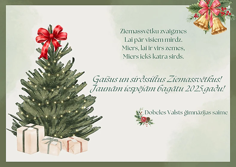 Priecīgus Ziemassvētkus!