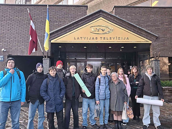 Dobeles Valsts ģimnāzijas Marks Daniels Olekšs (9. B) TV spēlē "Gudrs, vēl gudrāks"