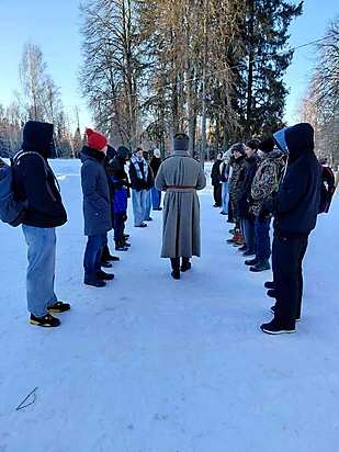 9.A klase Ziemassvētku kauju muzejā